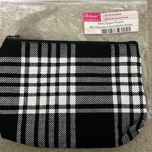 COPY - Mini Zipper Pouch in “Perfectly Plaid”